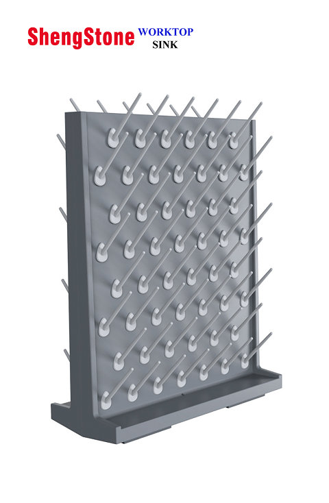 Chemical resistant pegboards