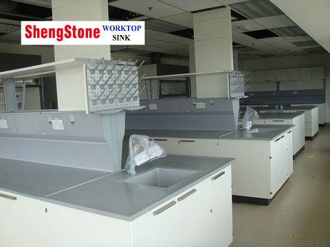chemical resistant countertops for lab furniutre