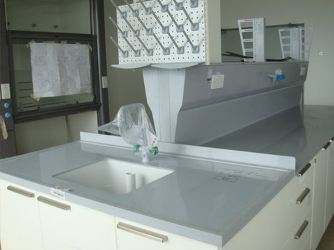 grey laboratory furniture countertops