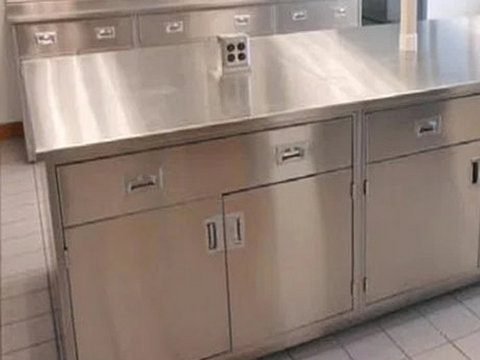 chemical resistant stainless lab furniture