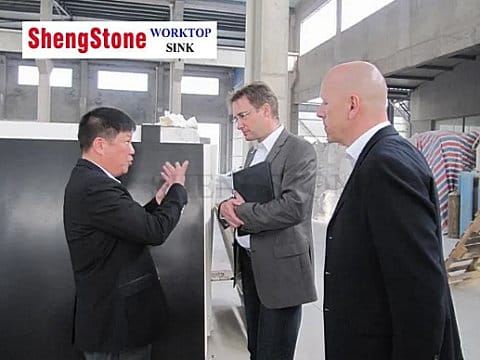 shengstone epoxy lab worktops